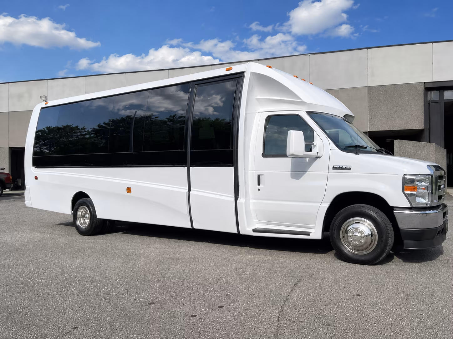 move your bridal party from the church to the reception in style