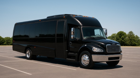 Exterior of Charter Bus Company Gloucester's 28 Passenger Mini bus in Gloucester