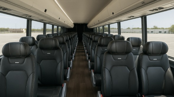 gloucester 25 passenger minibus inside