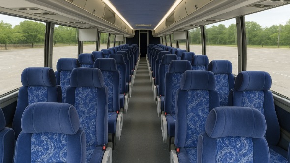 gloucester 54 passenger charter bus rental